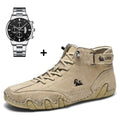 Bota masculina LDeck + Relógio de Brinde