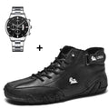 Bota masculina LDeck + Relógio de Brinde