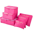 Organizador de Malas - kit 6 peças  - Frete Grátis