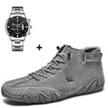 Bota masculina LDeck + Relógio de Brinde