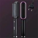 Escova Alisadora 5 em 1 - Alisa, Seca, Hidrata, Modela e Anti-Frizz - Bivolt