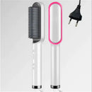 Escova Alisadora 5 em 1 - Alisa, Seca, Hidrata, Modela e Anti-Frizz - Bivolt