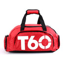 Bolsa Esportiva de Academia T60 Fitness Mochila Viagem