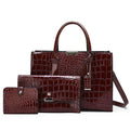Bolsa Feminina em Couro Detalhado - Pague 1 Leve 3