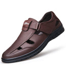 Sandália Ortopédica Sport Class® - Couro Legítimo
