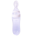 Colher-Mamadeira Alimentadora de Silicone Para Bebês