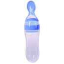 Colher-Mamadeira Alimentadora de Silicone Para Bebês