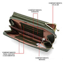 Mini Bolsa de Ombro Forever Young em Couro 2 em 1