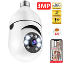 Câmera Lâmpada Vigia Rotativa 360 WiFi - COMPRE 1 E LEVE 2