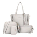 Bolsa Feminina Básica - kit 4 Pçs