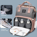 Bolsa Mamãe Bebe Berço retrátil + 4 Brinquedos Mordedores de Brinde
