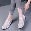 Tênis Ortopédico Feminino Casual Flor Soft