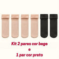 Meias Térmicas de Inverno - Nik (Kit 3 Pares)