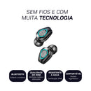 Fone Bluetooth À Prova de Agua Alfa Pods Pro - COMPRE 1 LEVE 2