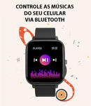 Smartwatch Y62 Monitore Batimento Cardíaco
